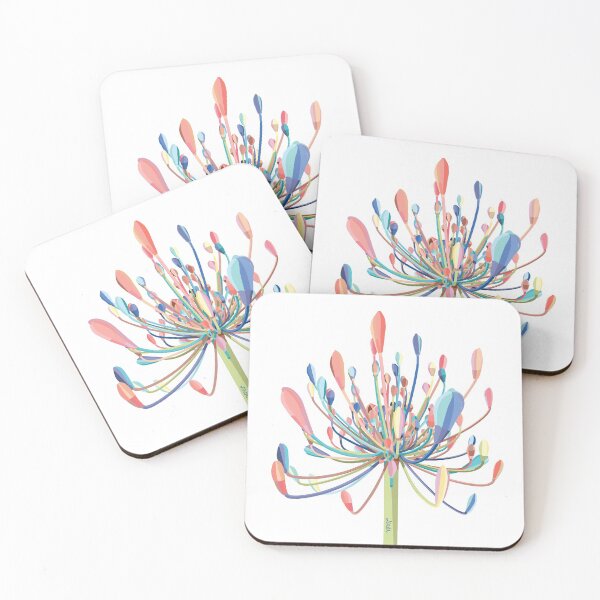 Item preview, Agapanthus/Fresh Olive designed and sold by LouieGraphic.