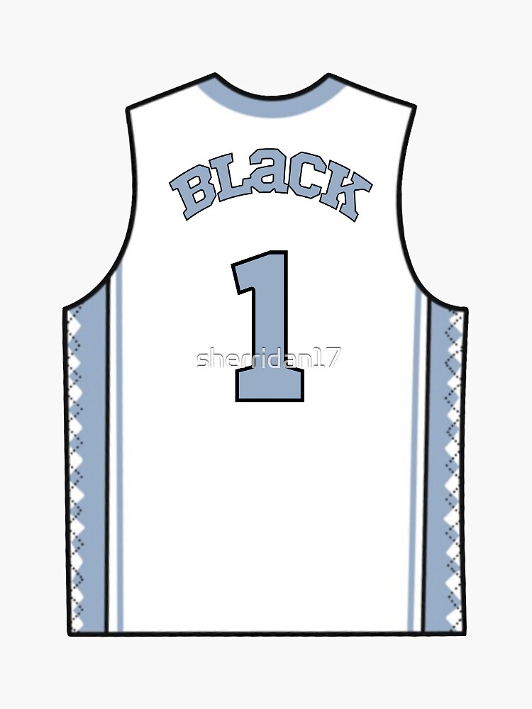 unc black basketball jersey