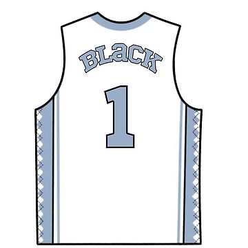 unc black basketball jersey