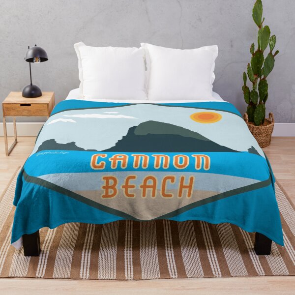Item preview, Cannon Beach Haystack Rock Badge designed and sold by Rigel Bergonio.