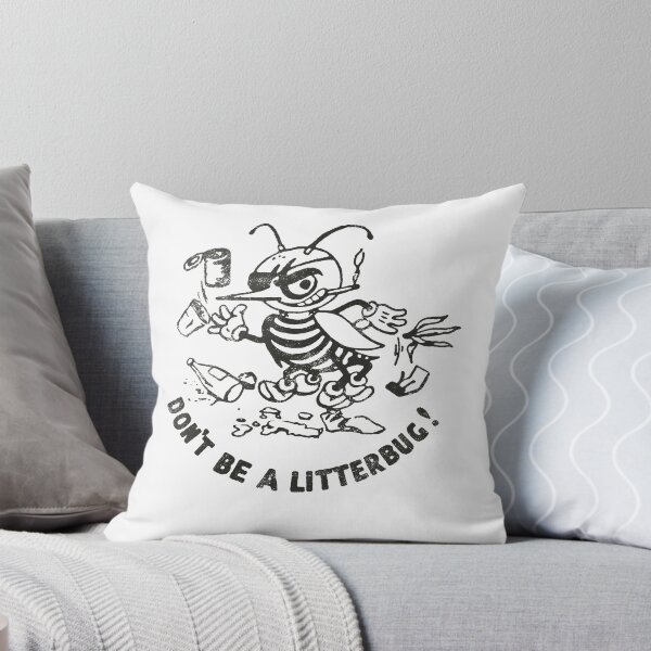 Item preview, Retro Vintage "Don't Be A Litterbug" Design, Litterbug, Environmental designed and sold by ArtifulPrints.