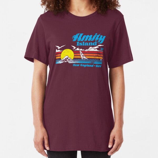 Amity Island Slim Fit T-Shirt