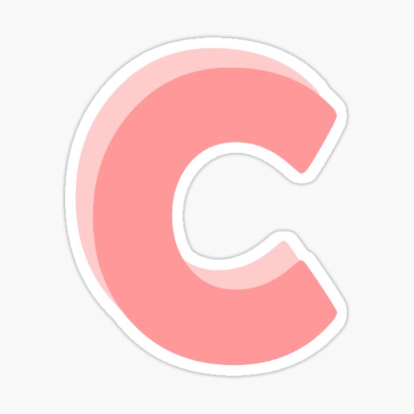 Letter C Stickers | Redbubble