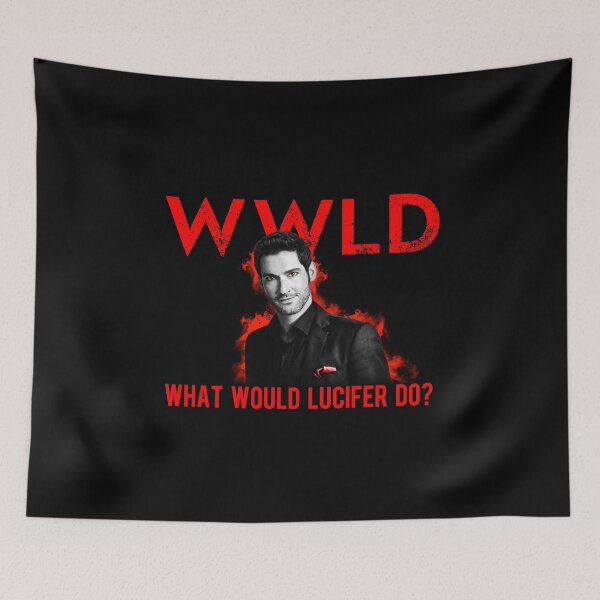 Item preview, What Would Lucifer Do? designed and sold by Kristin Harris Productions: Fanart Designs.