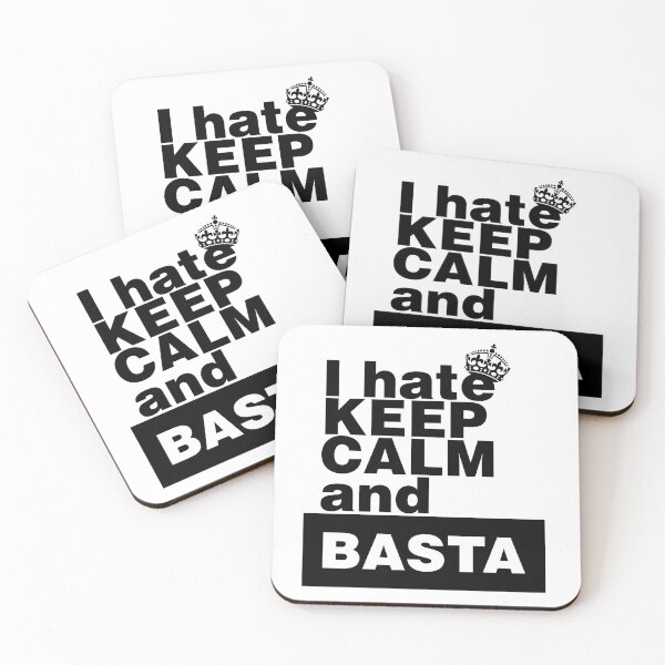 Item preview, i hate keep calm & basta designed and sold by Filosophie.