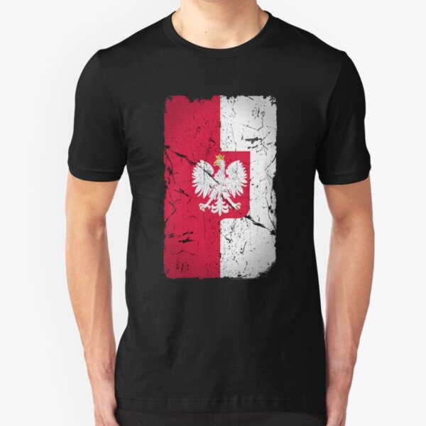 Nyc Factory Poland Polska Eagle Tee Kids Tee poland-polska-eagle-kids-tee-red-x