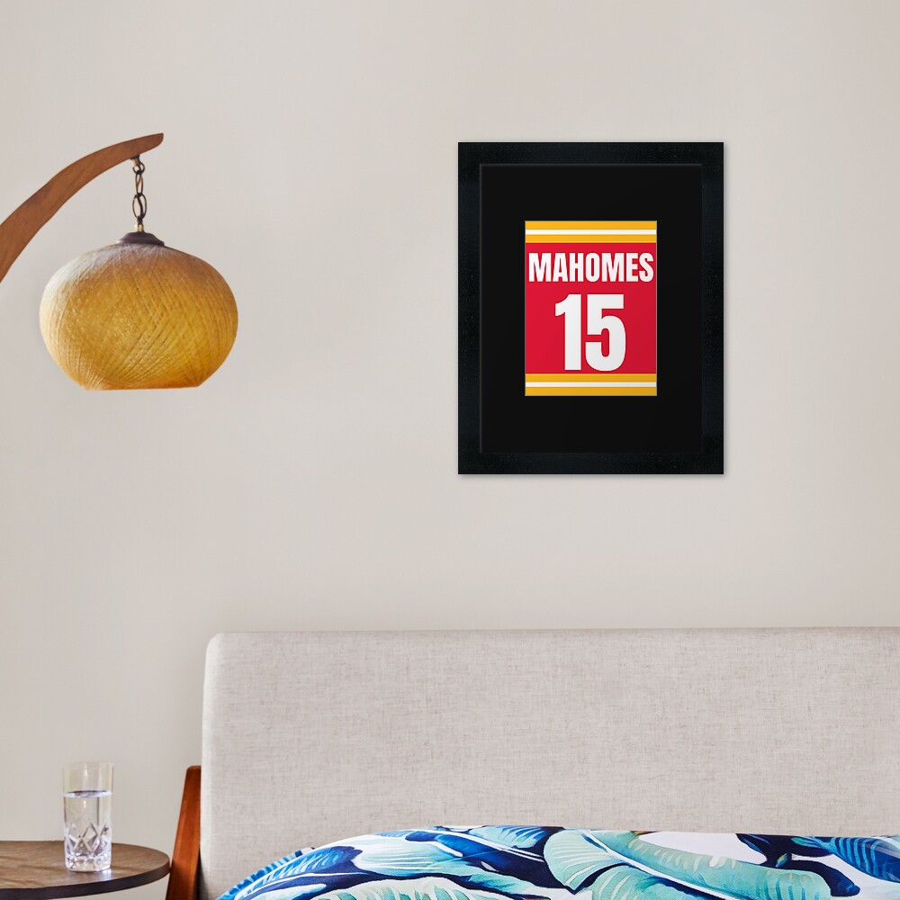 Patrick Mahomes Jersey Art Board Print for Sale by Alexandra Cline