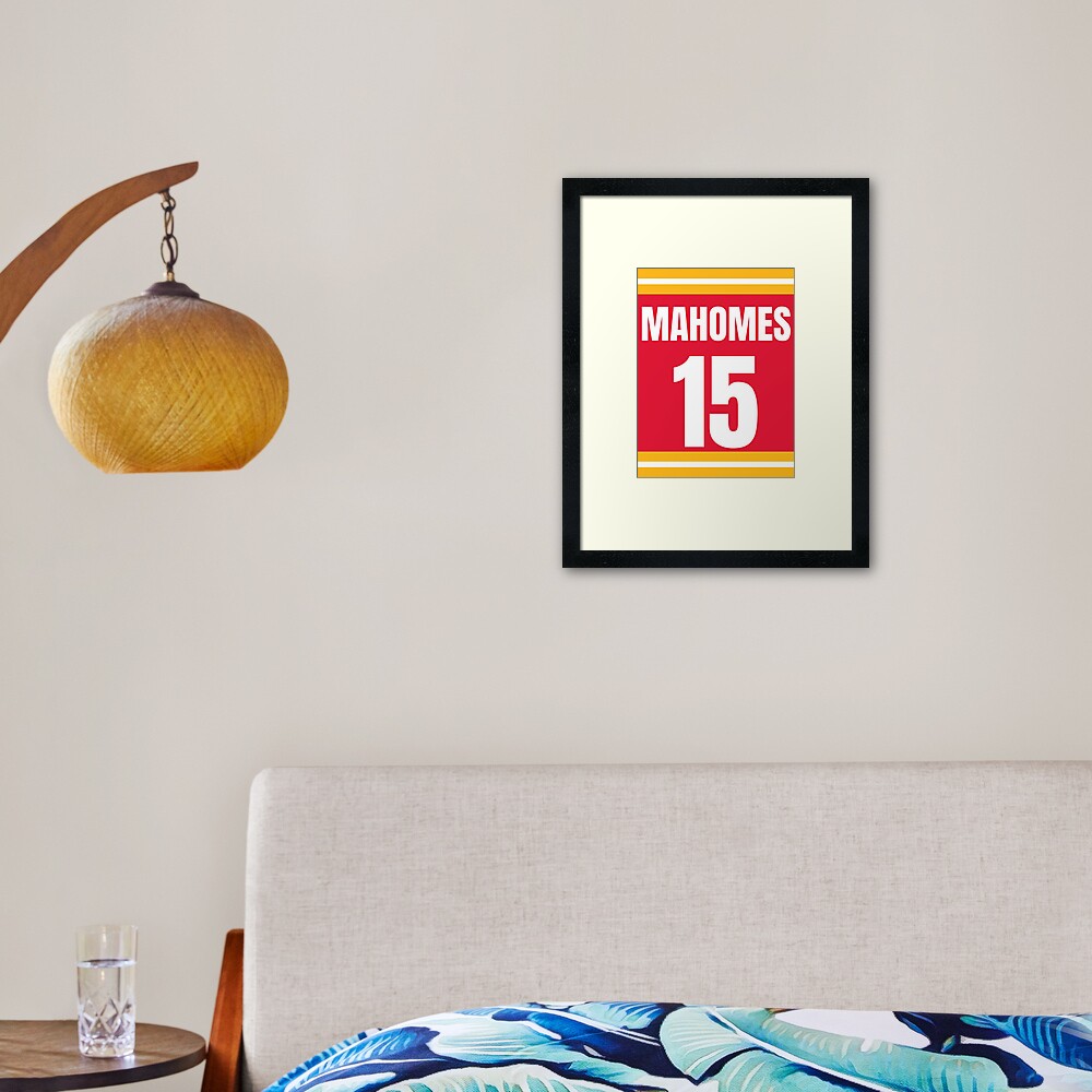 Patrick Mahomes Jersey Art Print for Sale by Alexandra Cline