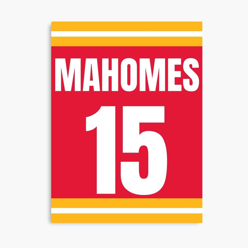 Patrick Mahomes Jersey' Art Board Print for Sale by Alexandra Cline