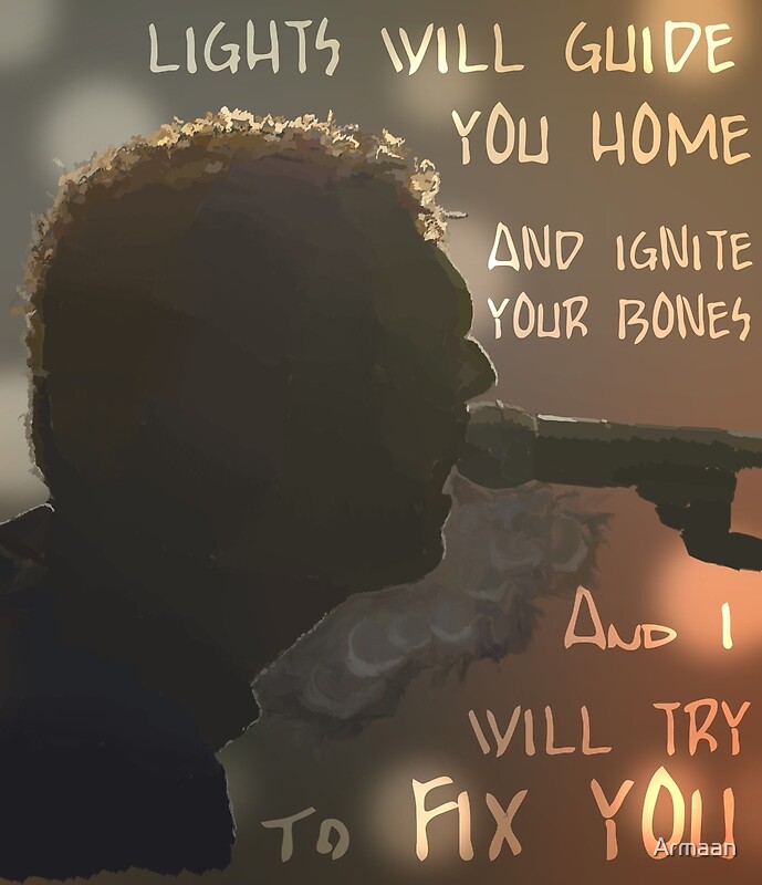 Coldplay Fix You Posters Redbubble