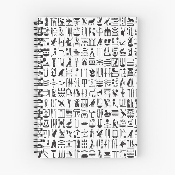 Item preview, Ancient Egyptian Hieroglyphs designed and sold by Zachariahs' Odd Shop.