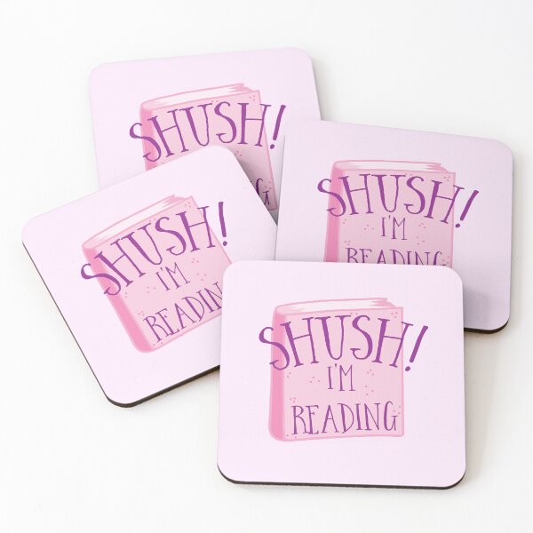 Item preview, SHUSH! I'm reading designed and sold by jazzydevil.