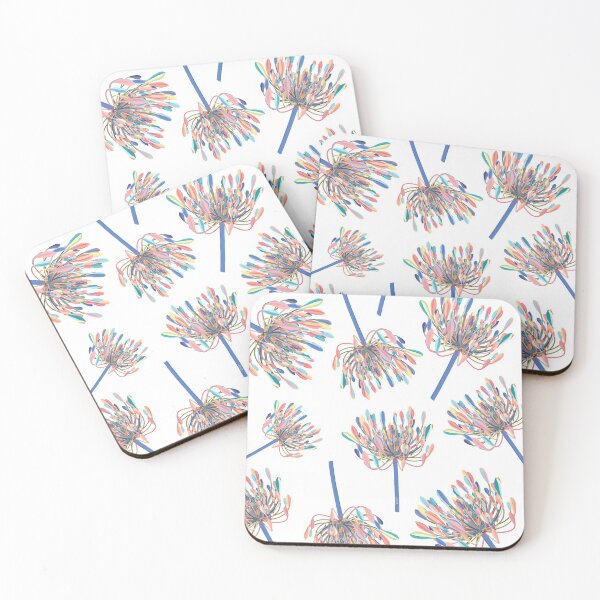 Item preview, Agapanthus PP/Sweet Blueberry/White designed and sold by LouieGraphic.