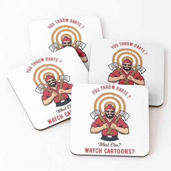 Item preview, Axe Throwing You Throw Darts? What Else? Watch Cartoons? Light designed and sold by funnierthanthou.