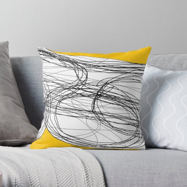 In the dark Throw Pillow