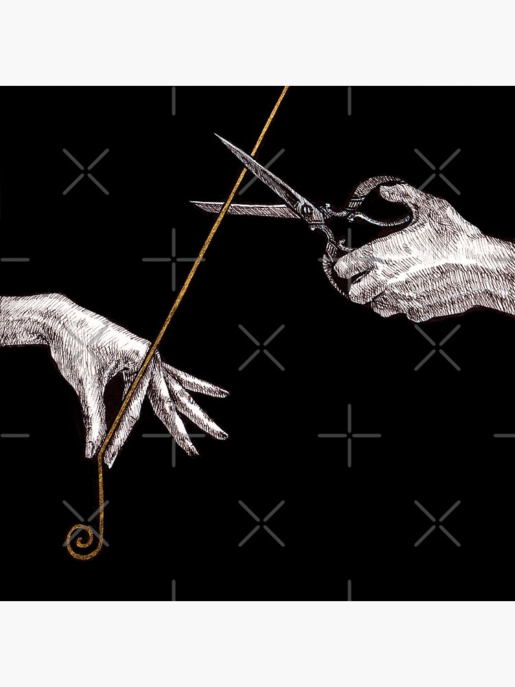 "Thread of Life Ancient Greek Mythology Hercules Fates Mortal Scissors