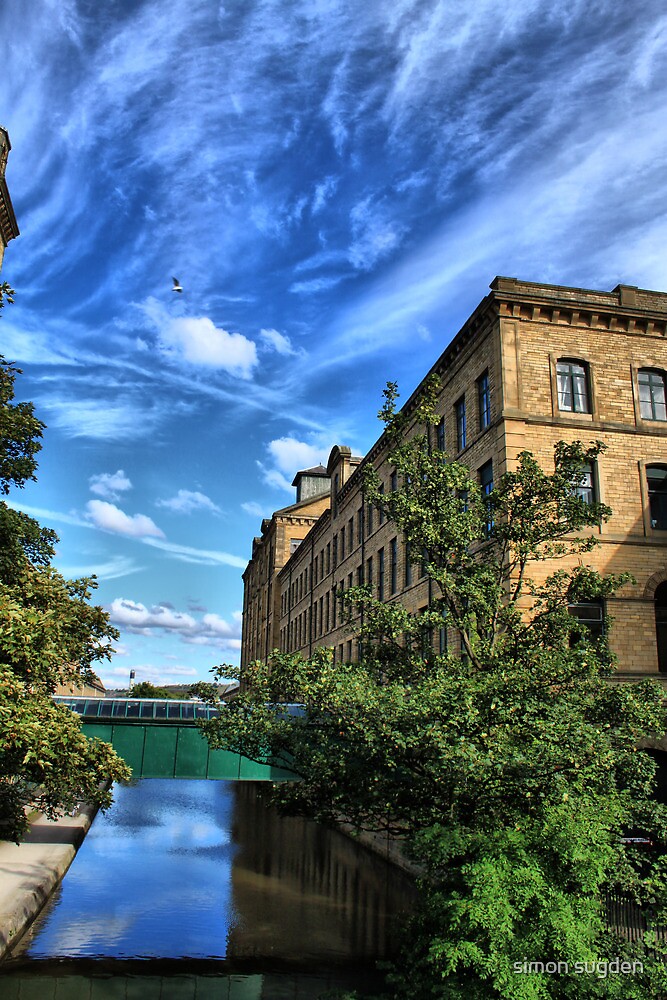 "salts mill saltaire west yorkshire nr bradford " by simon sugden