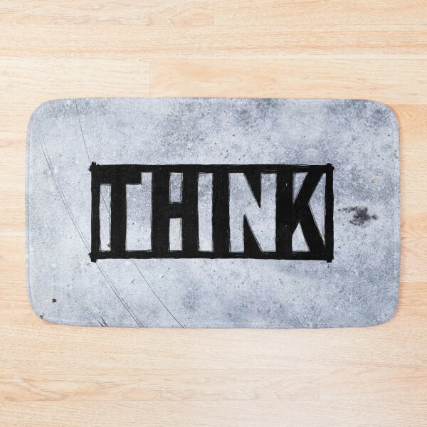 Item preview, Think - minimal art illustration for lateral thinkers designed and sold by RAWWR.