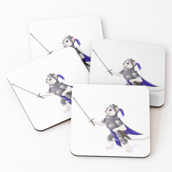 Item preview, Knight cat - kitty in a suit of armor designed and sold by Mehu.