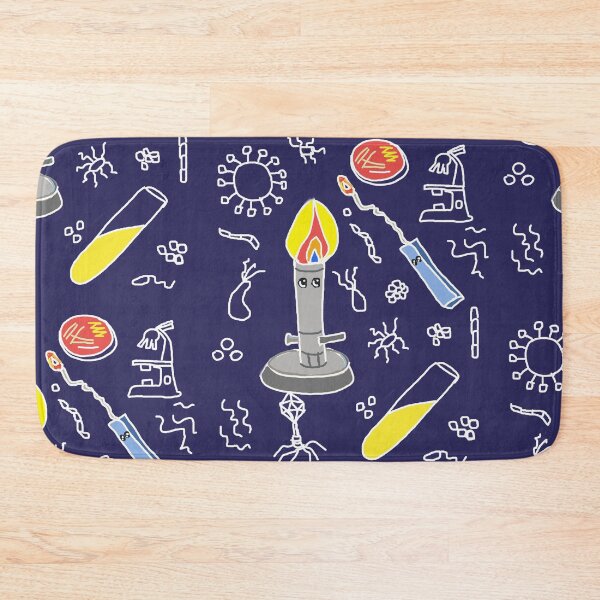Item preview, Microbiology Pattern, Flame The Loop designed and sold by LouisianaLady.