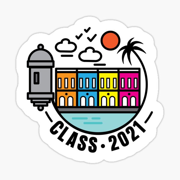 CLASS 2021 Sticker