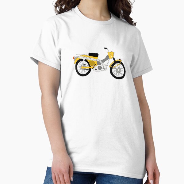Item preview, Small Yellow Trail Bike Illustration designed and sold by rb-art.