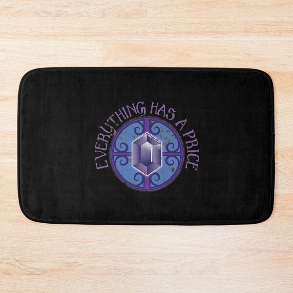 Item preview, Everything has a price with black jewel DISTRESSED VERSION designed and sold by jazzydevil.