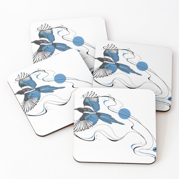 Item preview, Mystical Magpie designed and sold by Rebecca Flaum.