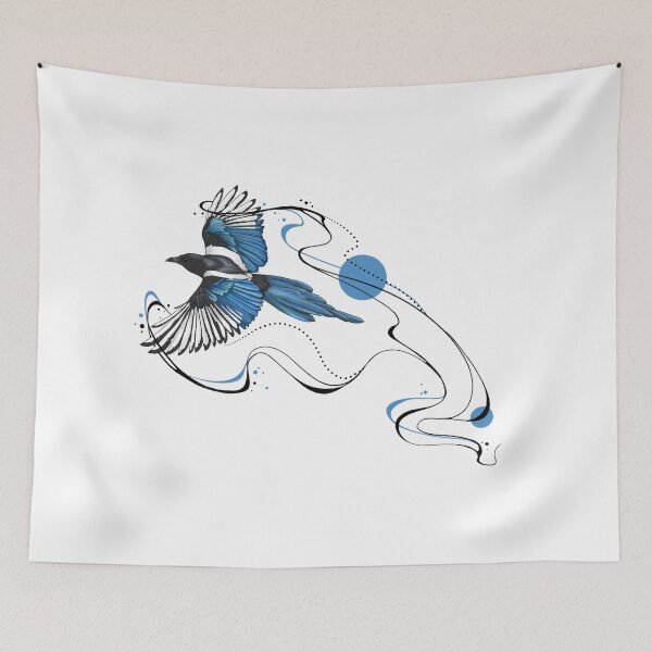 Item preview, Mystical Magpie designed and sold by Rebecca Flaum.