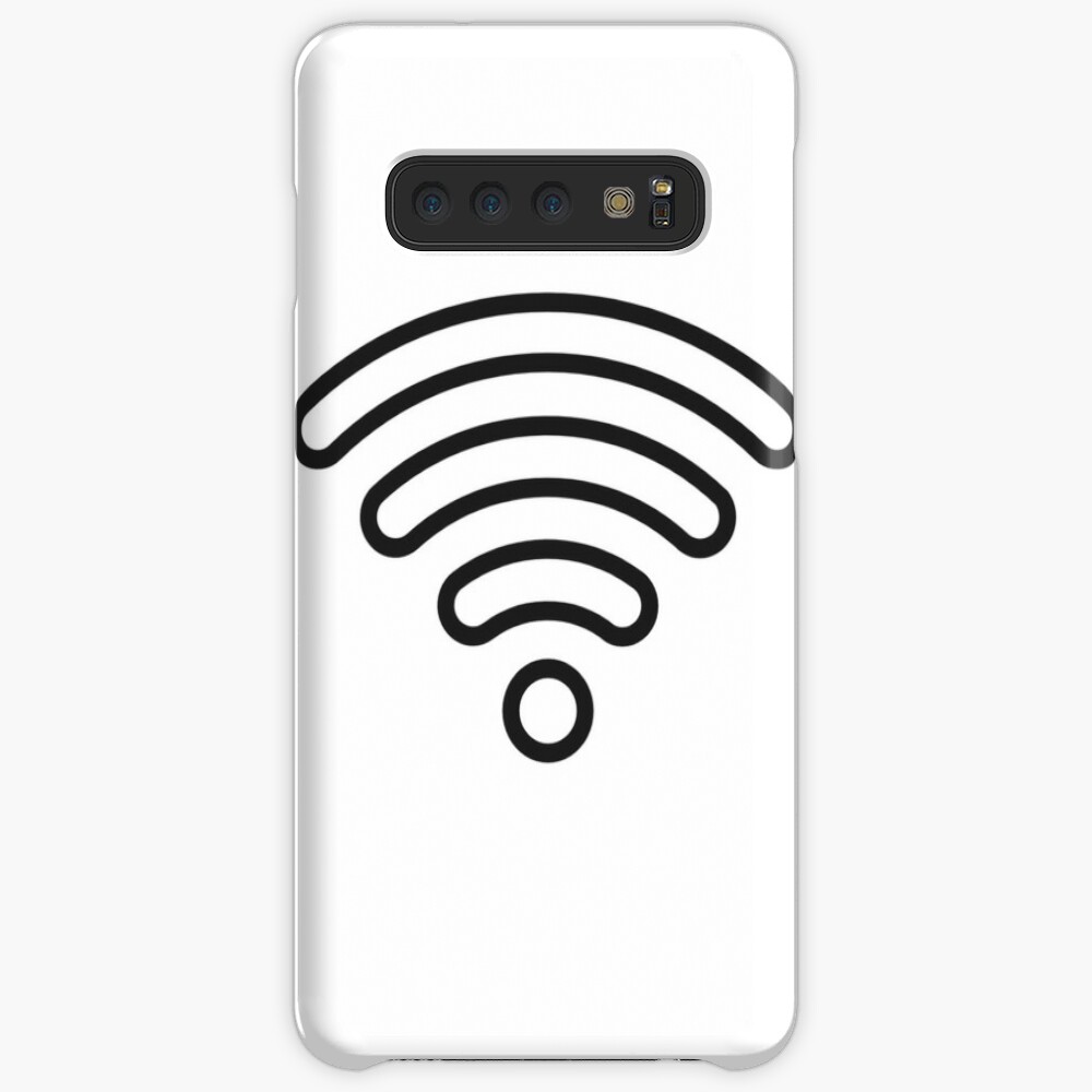 Wifi Symbol Case Skin For Samsung Galaxy By Livp1212 Redbubble