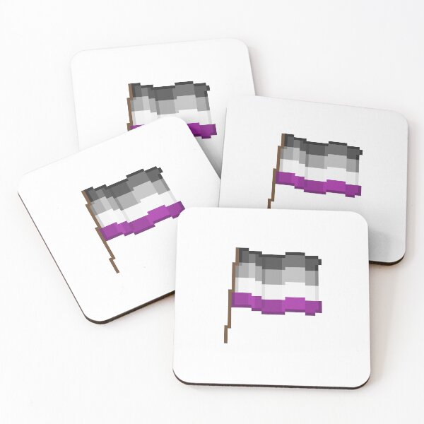 Item preview, Pixel Pride - Asexual designed and sold by tawkua.
