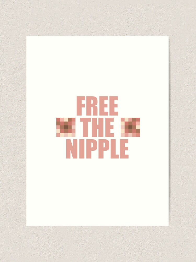 Breasts in watercolor, self love, free the nipple Art Print by AlexaKnows