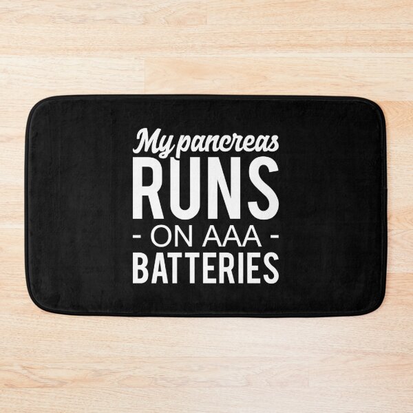 Item preview, My Pancreas Runs On Aaa Batteries - Diabetes Funny designed and sold by T-shirt For You.