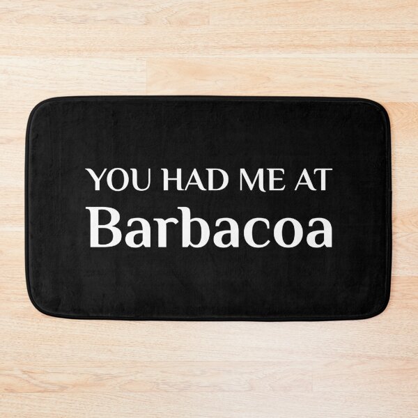 Item preview, You Had Me At Barbacoa Funny Mexican Barbecue Food Fan designed and sold by Creekman Designs.