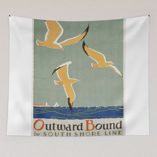 Item preview, Vintage Travel - Outward Bound designed and sold by Culturio.