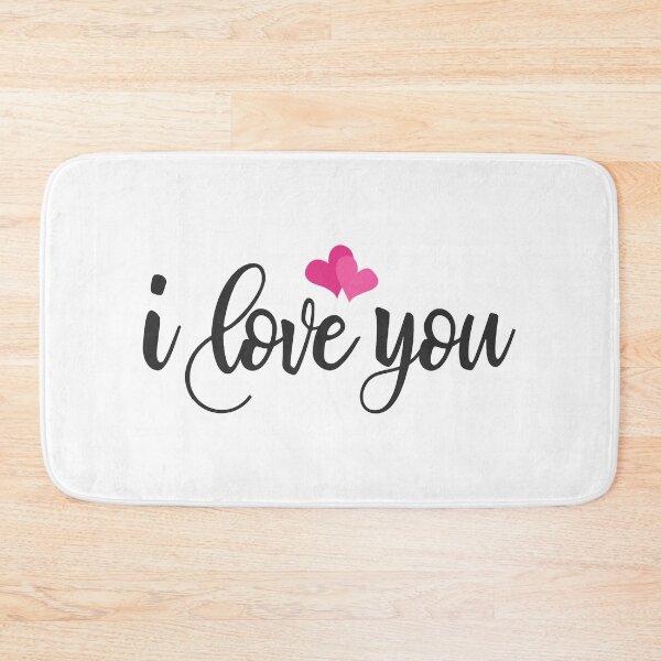 Item preview, I Love You Romantic Valentine's Day Quote designed and sold by Hommie9977.