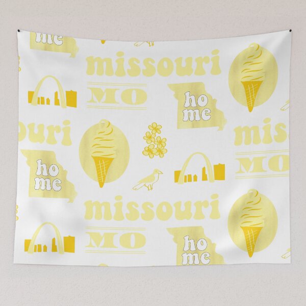 Item preview, Light Yellow Watercolor Missouri US State Pack designed and sold by The-Goods.