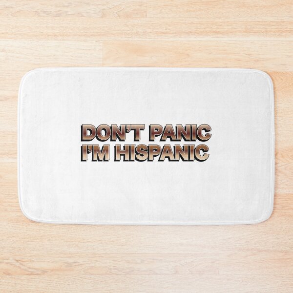 Item preview, Que no cunda el pánico, soy hispano. designed and sold by estudio3e.