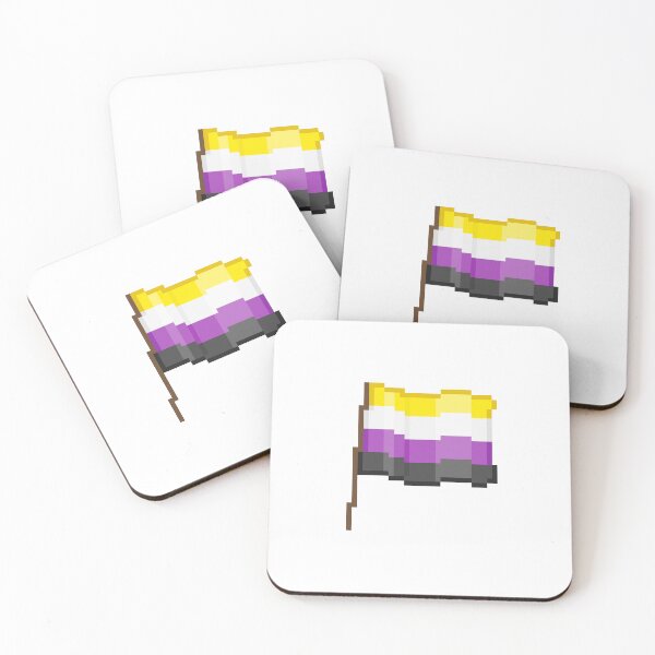 Item preview, Pixel Pride - Nonbinary designed and sold by tawkua.