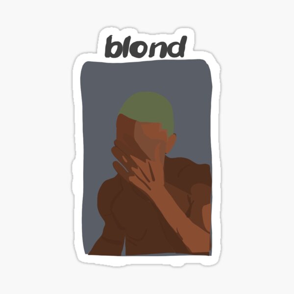 frank ocean blond Sticker
