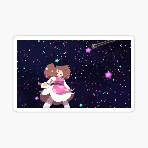 bee and puppycat Sticker