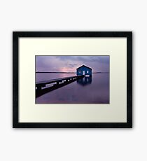On the Swan River Framed Print