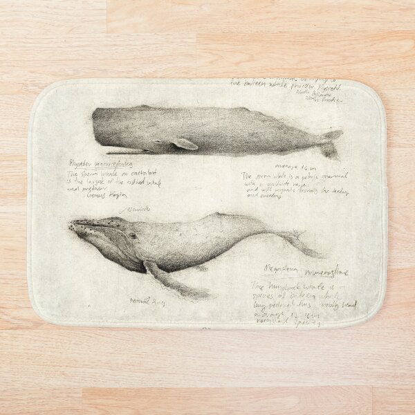Whales Bath Mat
