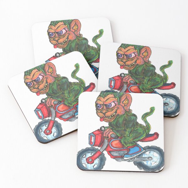 Item preview, Primo The Monkey and His Motorcycle  designed and sold by Treihova.