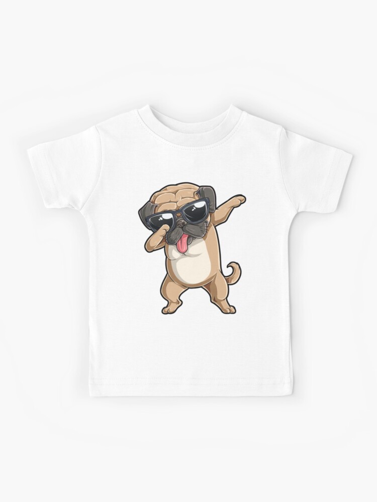 dabbing pug t shirt