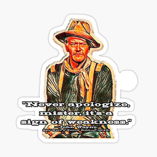 Item preview, never apologize designed and sold by Foxlindesigns.
