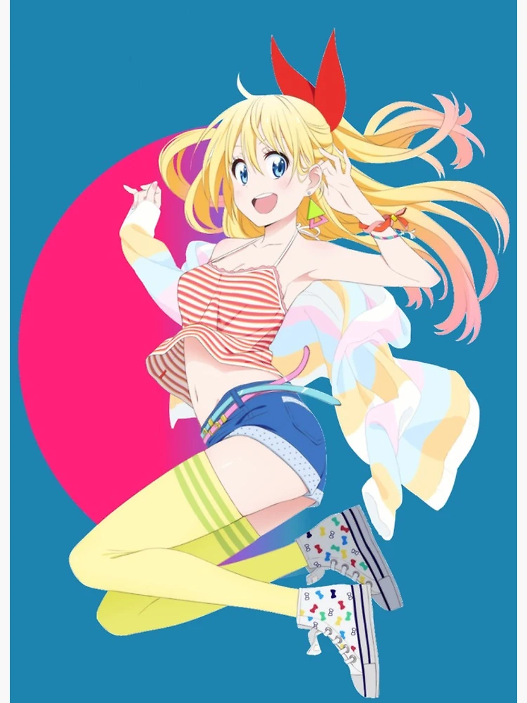 Chitoge Kirisaki Nisekoi False Love Card Anime | Art Board Print