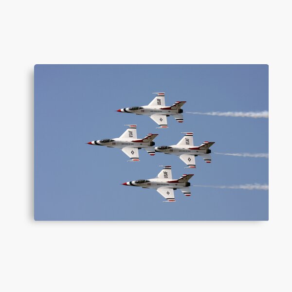 USAF Thunderbirds Canvas Print