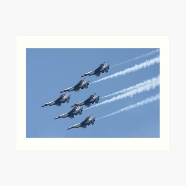 USAF Thunderbirds Art Print