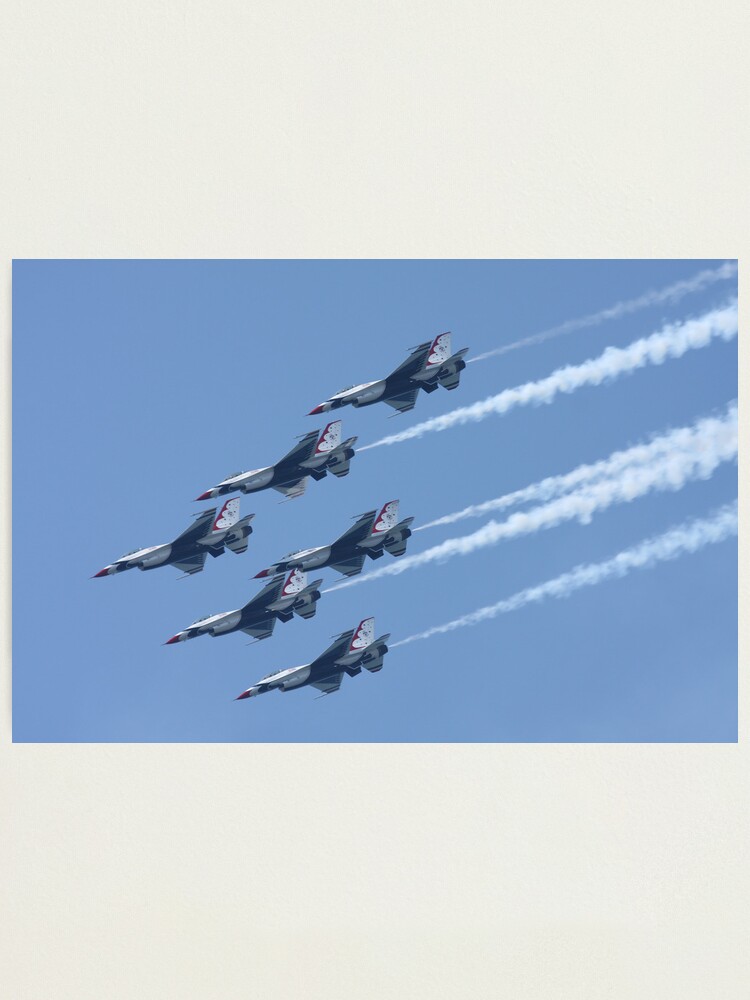 Alternate view of USAF Thunderbirds Photographic Print